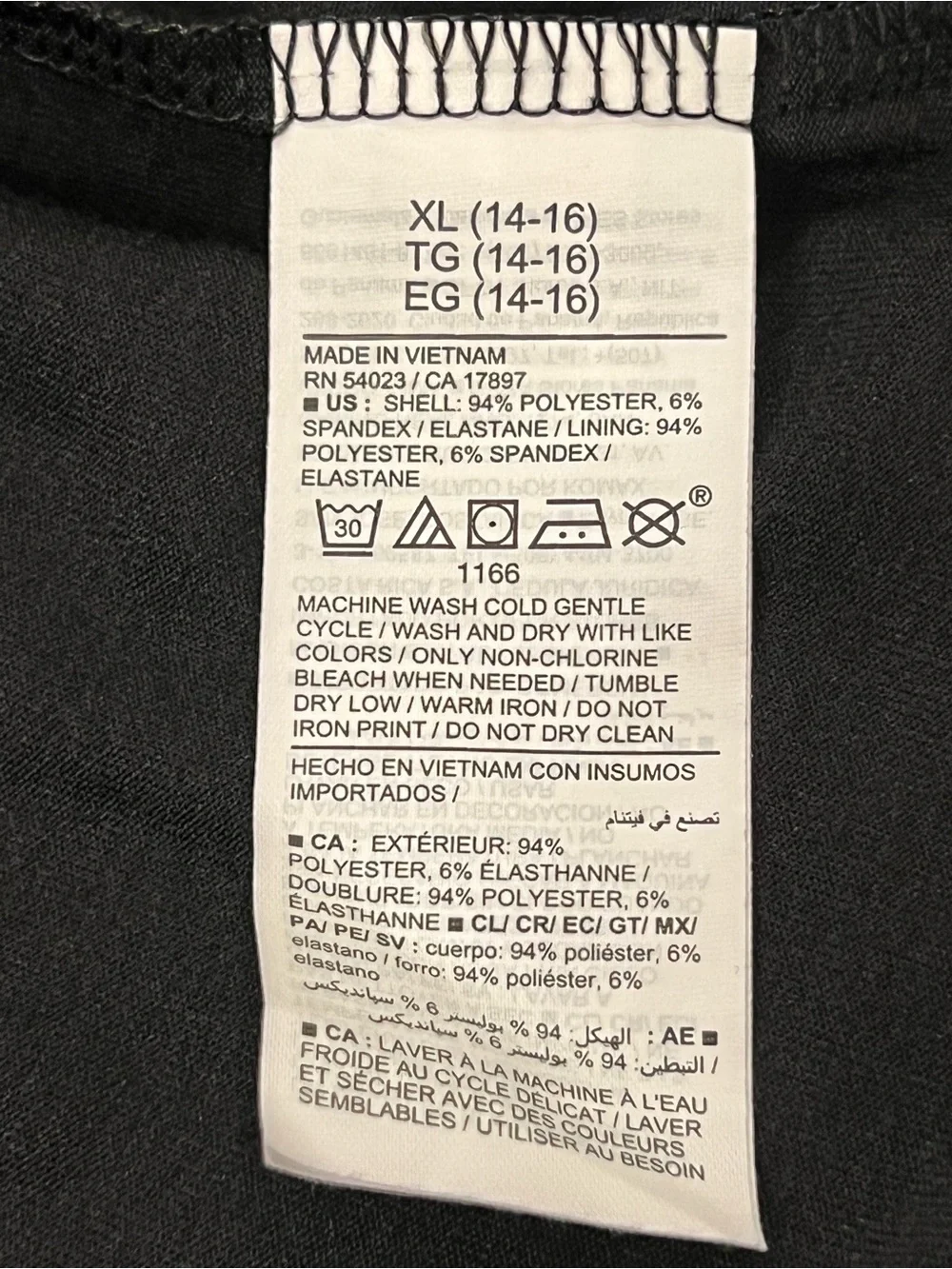 Old Navy Active Go-Dry Power Dress Girls XL Athletic Sport Dress Excellent